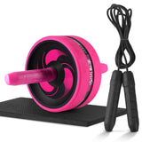 2 in 1 Abdominal Wheel With Jump Rope