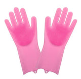 1Pair Gloves Kitchen Silicone Cleaning Gloves